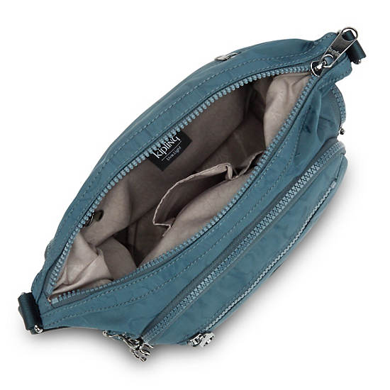 Sacs Crossbody Kipling Gabbie Small Printed Bleu Marine Grise | FR 2070IL